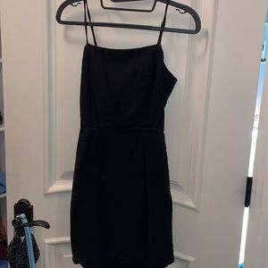 Garage Black Dress with Open Back